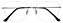 Armação Óculos Receituário Yves AT 687 Prata Titanium - Imagem 1