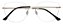 Armação Óculos Receituário Yves AT 687 Dourado Titanium - Imagem 1