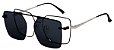 Armação Óculos Receituário e Sol Clipon Com 1 Lente AT 88032 Preto/Dourado - Imagem 1