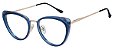 Armação Óculos Receituário AT 98169 Azul Transparente - Imagem 2