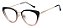 Armação Óculos Receituário AT 98169 Marrom Degradê - Imagem 3
