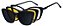 Armação Óculos Receituário e Sol Clipon Com 2 Lentes AT 2345 Preto - Imagem 1