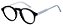 Armação Óculos Receituário AT 8004 Preto/Branco - Imagem 3