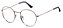 Armação Óculos Receituário AT 9001 Prata - Imagem 3