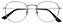 Armação Óculos Receituário AT 9001 Prata - Imagem 1