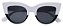 Óculos de Sol Feminino AT 2202 Branco/Preto - Imagem 2