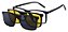 Armação Óculos Receituário e Sol AT 2299 Clipon Rolf Com 2 Lentes Preto - Imagem 1