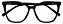 Armação Óculos Receituário Malva Preto - Imagem 1
