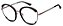 Armação Óculos Receituário Eve Preto - Imagem 3