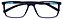 Armação Óculos Receituário Liôn Preto/Azul - Imagem 3