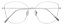 Armação Óculos Receituário Irídia Branco - Imagem 1