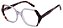 Armação Óculos Receituário Istambul Transparente/Tartaruga - Imagem 3