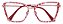 Armação Óculos Receituário Marfim Vermelho Mesclado - Imagem 1