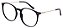 Armação Óculos Receituário Tory Preto - Imagem 3