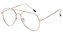 Armação Óculos Receituário Radavi Transparente - Imagem 3
