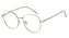 Armação Óculos Receituário Bella Branco - Imagem 3