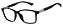 Armação Óculos Receituário AT 1132 Preto/Cinza - Imagem 1