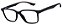Armação Óculos Receituário AT 7109 Preto/Vermelho - Imagem 1