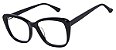 Armação Óculos Receituário Uoma Preto - Imagem 2