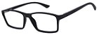 Armação Óculos Receituário Ilhéus Preto - Imagem 1