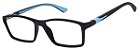 Armação Óculos Receituário Ilhéus Preto/Azul - Imagem 1