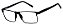 Armação Óculos Receituário Tarsier Preto - Imagem 1
