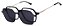Armação Óculos Receituário e Sol Clipon Com 1 Lente Oasis Preto - Imagem 1