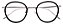 Armação Óculos Receituário Saola Preto - Imagem 1