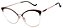 Armação Óculos Receituário Nyala Preto/Vinho - Imagem 3