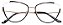 Armação Óculos Receituário Léa Preto - Imagem 1