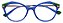 Armação Óculos Receituário Camille Azul - Imagem 1