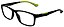Armação Óculos Receituário Specter Preto/Verde - Imagem 1