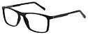 Armação Óculos Receituário Liôn Preto/Cinza - Imagem 1