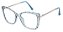 Armação Óculos Receituário AT 6029 Azul Transparente Mosaico - Imagem 2