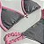 Calcinha Semi Fio fru-fru lateral capri prata e rosa bebê  016 (top não incluso) - Imagem 4