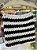 Saia dual color Off white e preto Crochê handmad - Imagem 2