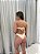 Top tomara caia com alcinhas opcionais com acessório V tecido crochê nude (CALCINHA NÃO INCLUSO) - Imagem 6