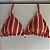 Cortininha com Bojo Removível 014 Trancoso vermelho ( CALCINHA NÃO INCLUSO) - Imagem 1