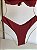 Calcinha 012 Asa Delta Fio Duplo Tulum vermelho (BUSTO NÃO INCLUSO) - Imagem 1