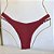Calcinha Fita Tulum vermelho e Glow chocolate duplo com alcinha torcida Ilhabela( BOJO NÃO INCLUSO) - Imagem 1