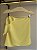 Saia transpassada com amarrações frente crepe dior amarela ( valor somente da saia ) - Imagem 1