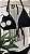 Cortininha África preto e Off White (CALCINHA NÃO INCLUSO) - Imagem 4