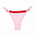 Calcinha Regulagem Positano rosa e vermelho (BUSTO NÃO INCLUSO) - Imagem 1