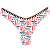 Calcinha Asa Delta com croche Sardenha ( BOJO NÃO INCLUSO) - Imagem 1