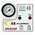Painel de Alarme para Rede de Gases – Ar Comprimido - Imagem 1