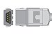Sensor de Oximetria Compatível com GE OHMEDA TRUSAT - Clip - Imagem 2