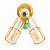 Conector Y 90º Adulto com Capnografia - Luer Lock - Imagem 5