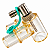 Conector Y 90º Neonatal com Capnografia - Luer Lock - Imagem 3