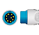 Sensor de Oximetria Compatível com LIFEMED/ BIOLIGHT - Inf Y - Imagem 2