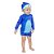 Kit Blusa de Tubarão Cor Azul - Imagem 3